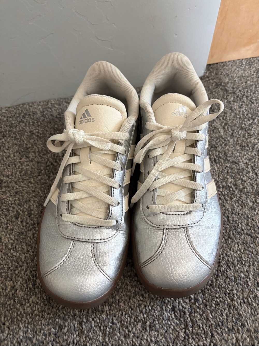 Adidas Silver Kids Shoes - NWOT